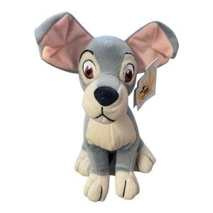 Tramp Disney Lady and the Tramp 7" Bean Bag Plush